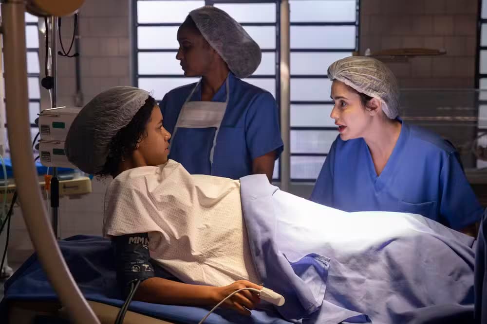 Três Graças: Parto de Joélly tem pancadaria e emoção com nascimento de bebê