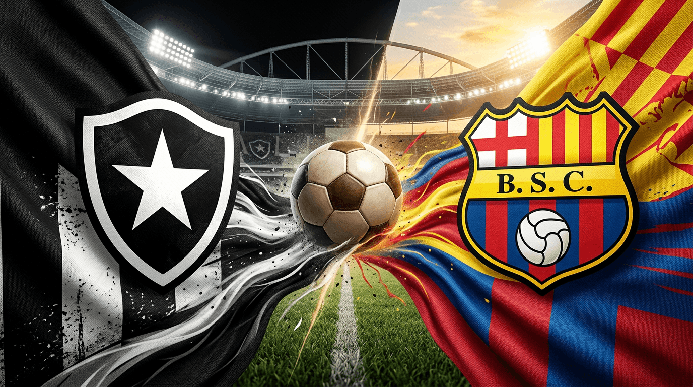 Botafogo x Barcelona SC ao vivo: Onde assistir, horário e escalações hoje