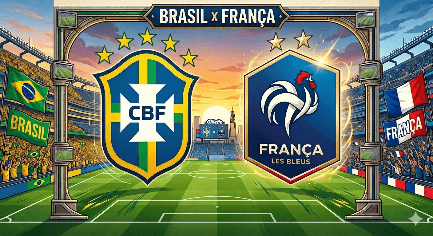 Brasil sofre derrota em amistoso contra a França com falhas defensivas e ataque apagado