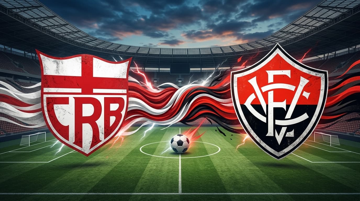 CRB x Vitória ao vivo hoje! Onde assistir, gols, melhores momentos, horário e escalações
