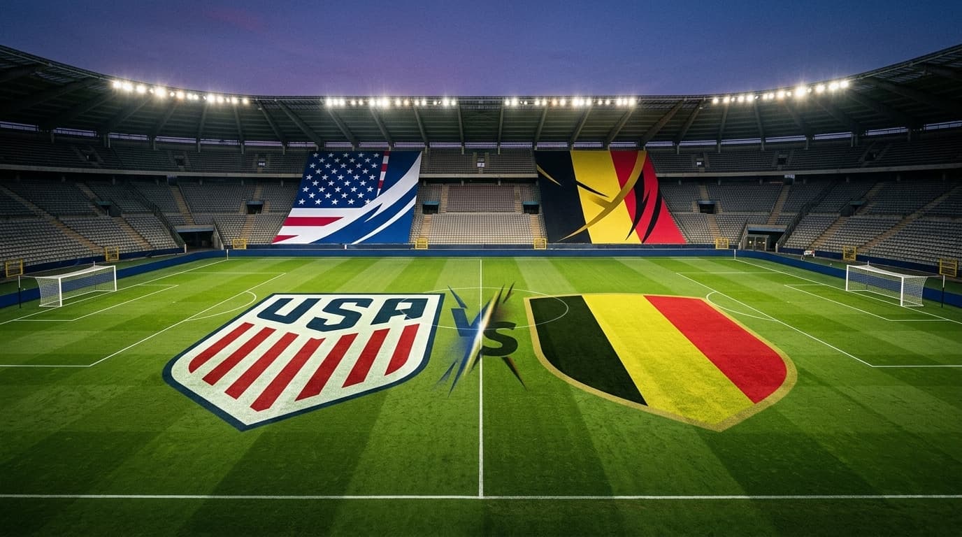 EUA x Bélgica ao vivo hoje! Onde assistir, gols, melhores momentos, horário e escalações