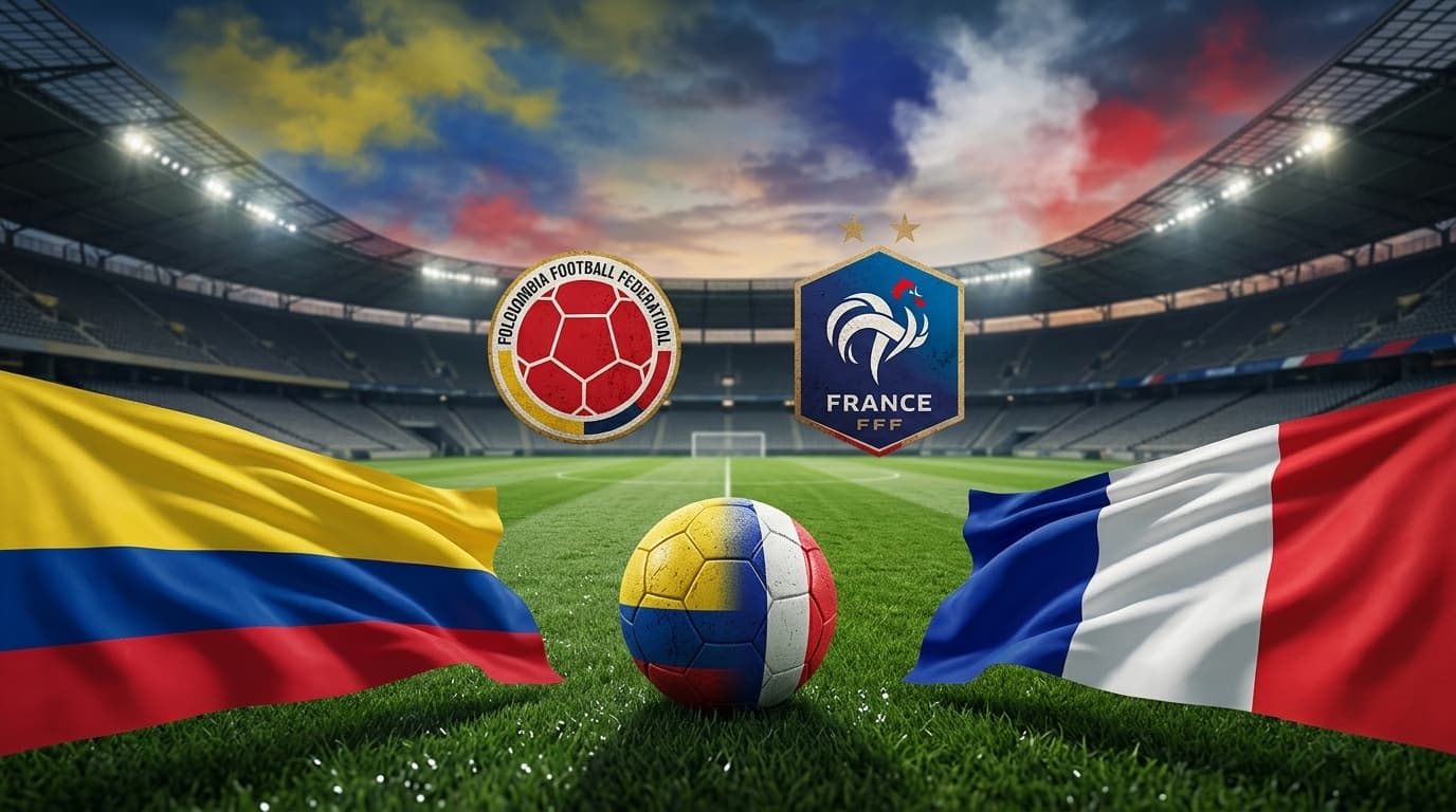 Colômbia x França ao vivo hoje! Onde assistir, gols, melhores momentos, horário e escalações