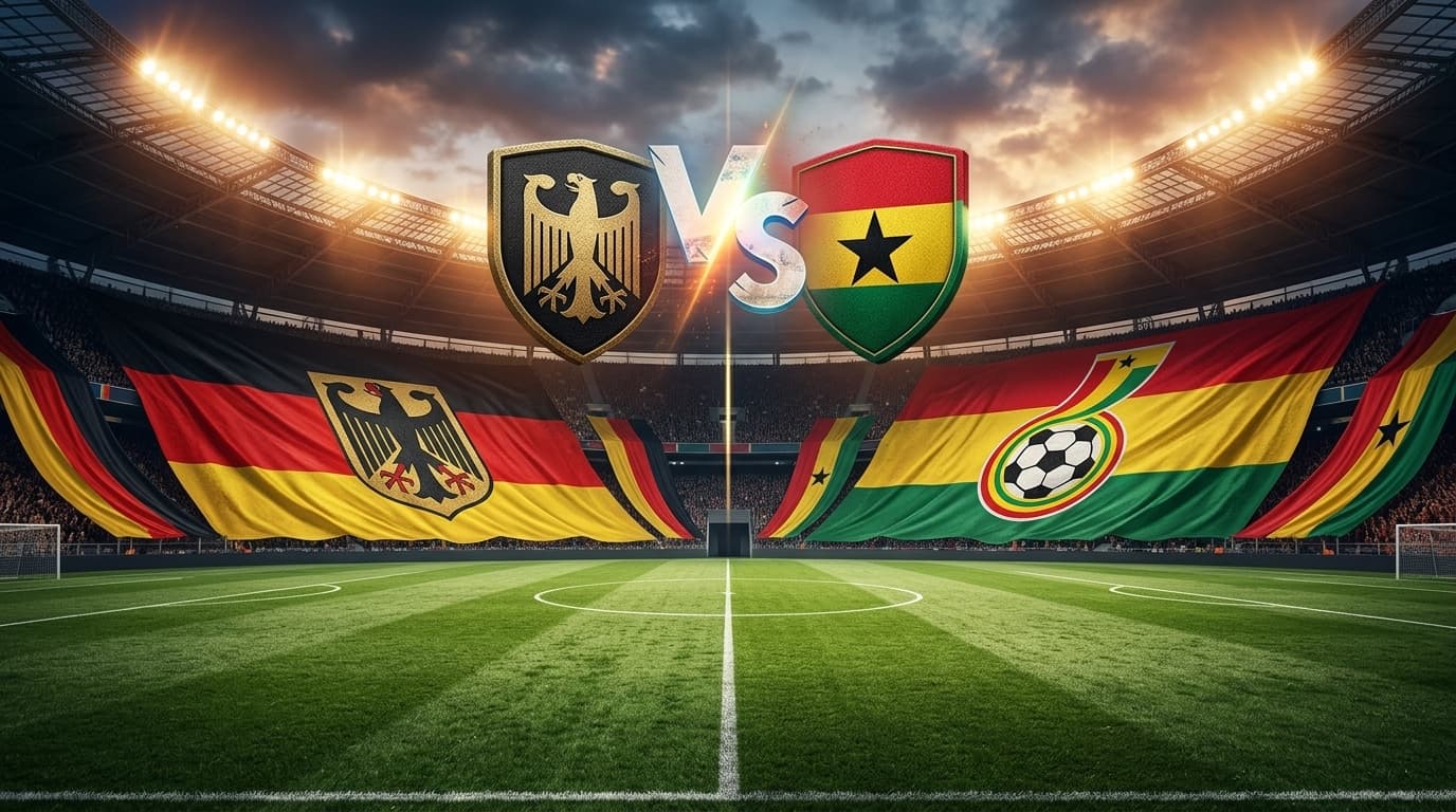 Alemanha x Gana ao vivo hoje! Onde assistir, gols, melhores momentos, horário e escalações