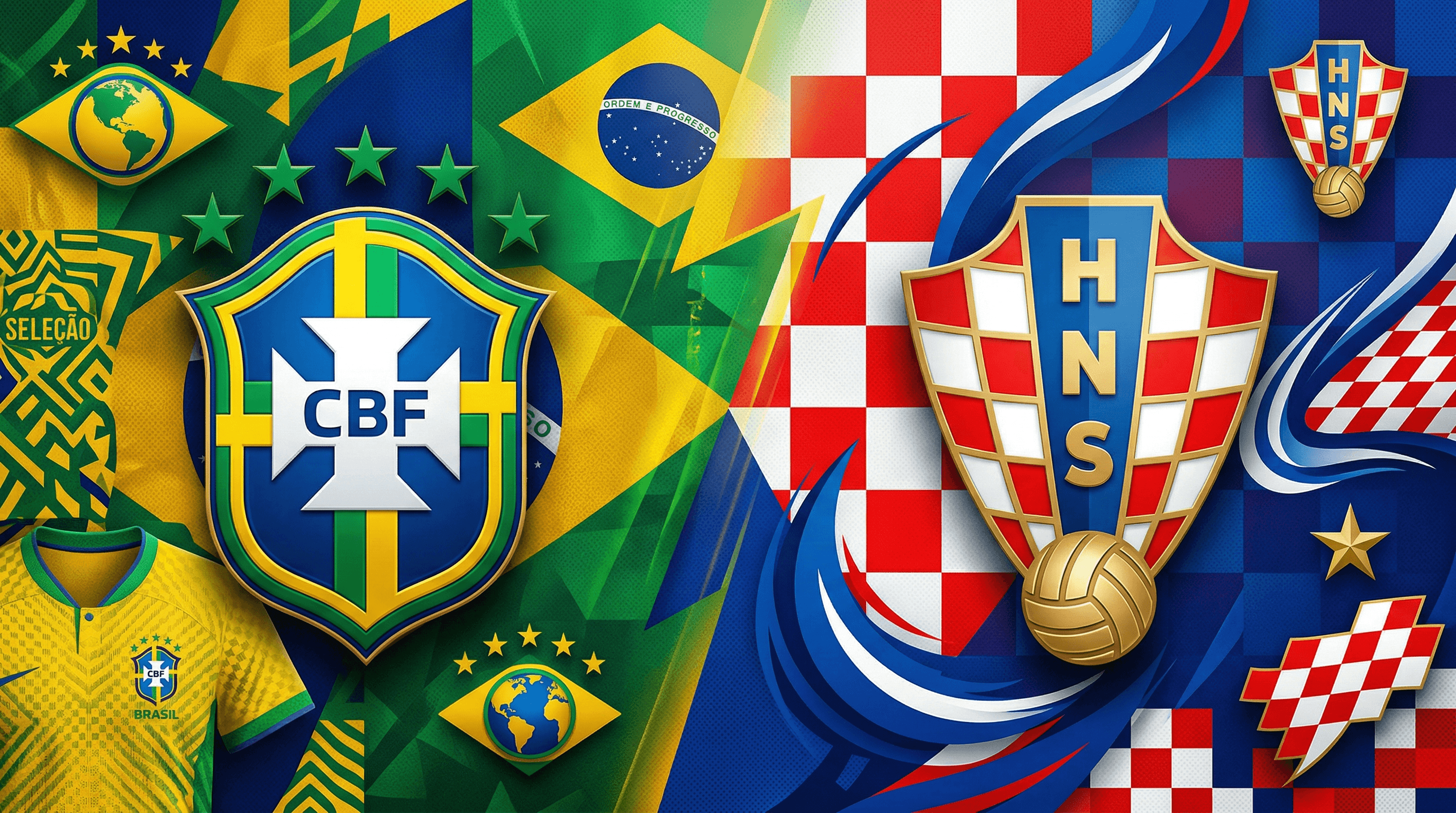 Brasil encara Croácia no último teste antes da Copa e busca superar fantasma de 2022