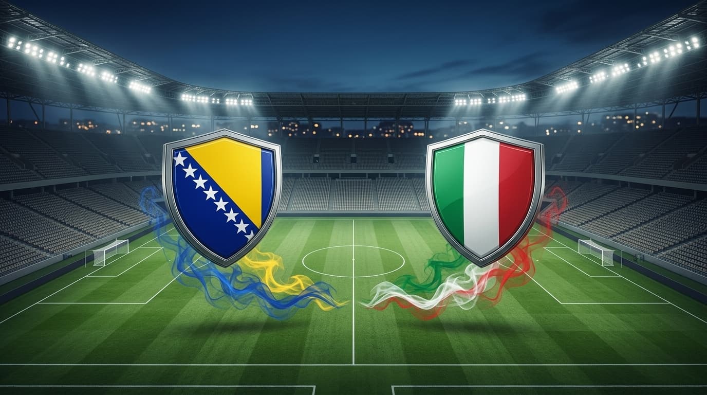Bosnia & Herzegovina x Itália ao vivo hoje! Onde assistir, gols, melhores momentos, horário e escalações
