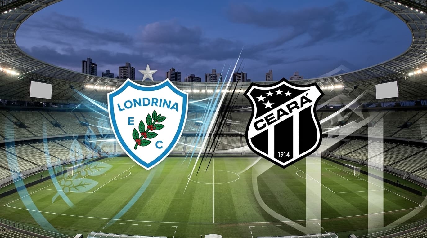 Londrina x Ceará ao vivo hoje; Acompanhe