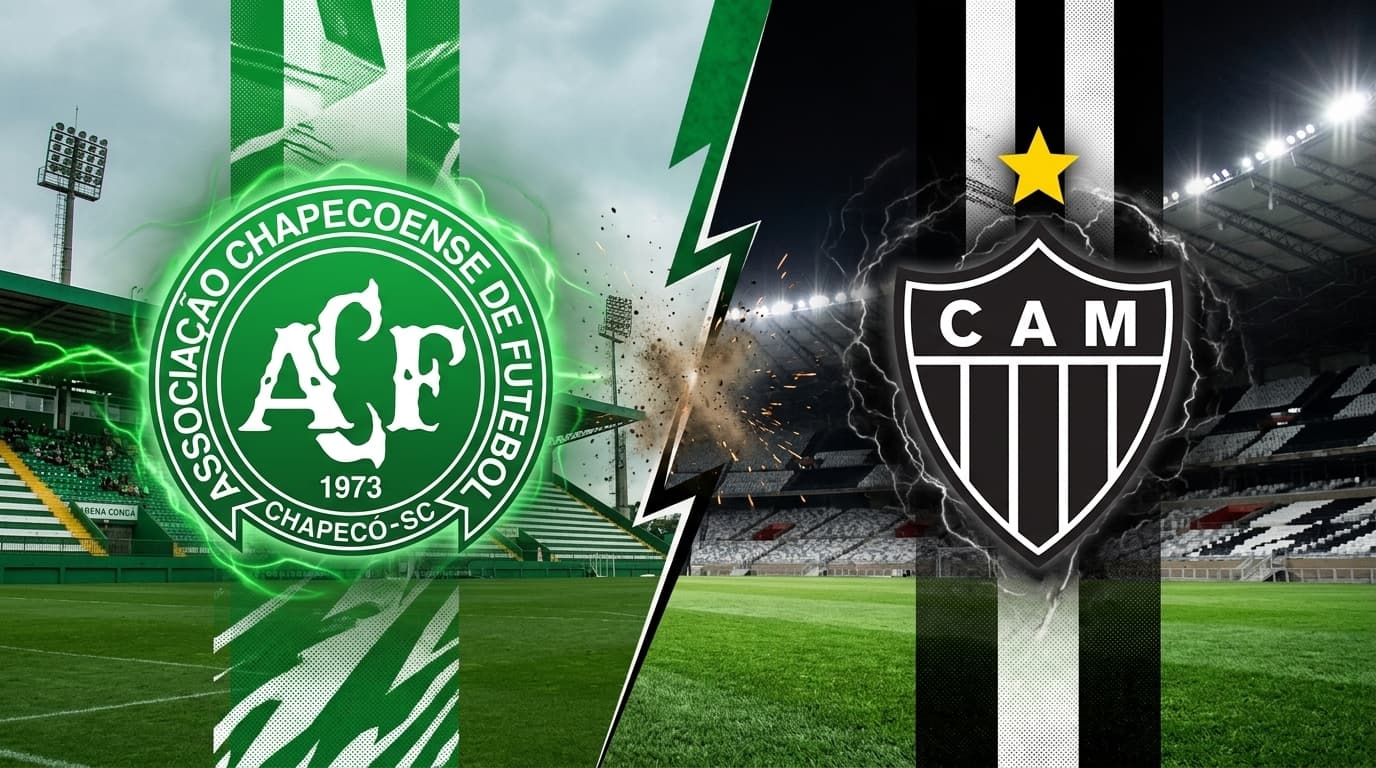 Chapecoense x Atlético-MG ao vivo hoje! Onde assistir, gols, melhores momentos, horário e escalações