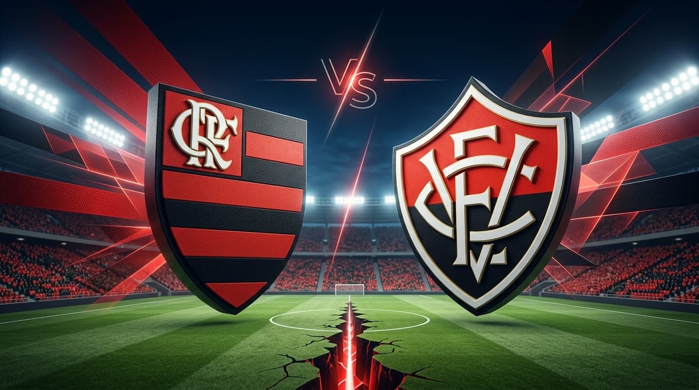 Flamengo x Vitória. Acompanhe ao vivo o duelo de rubro-negros pela Copa do Brasil