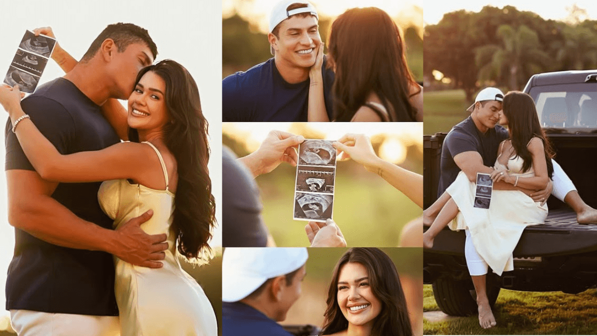 Franciny Ehlke anuncia gravidez do primeiro filho com o marido Tony Maleh