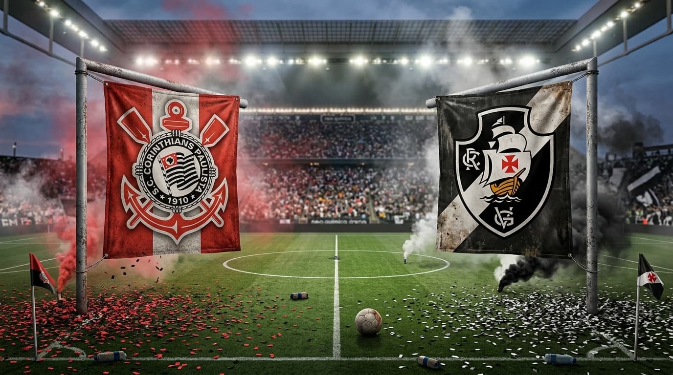 Corinthians x Vasco ao vivo! Um duelo de 6 pontos para o Timão!!