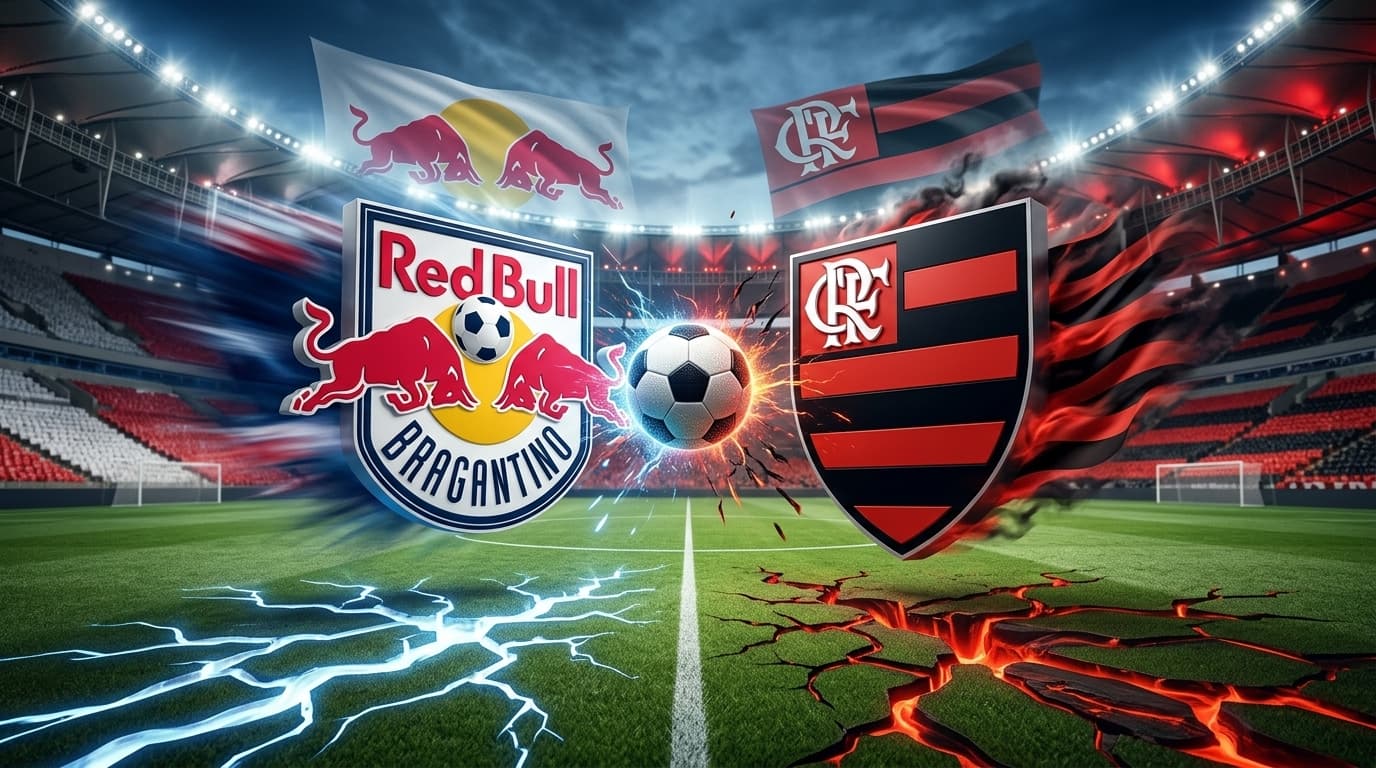 Bragantino x Flamengo ao vivo hoje! Onde assistir, gols, melhores momentos, horário e escalações