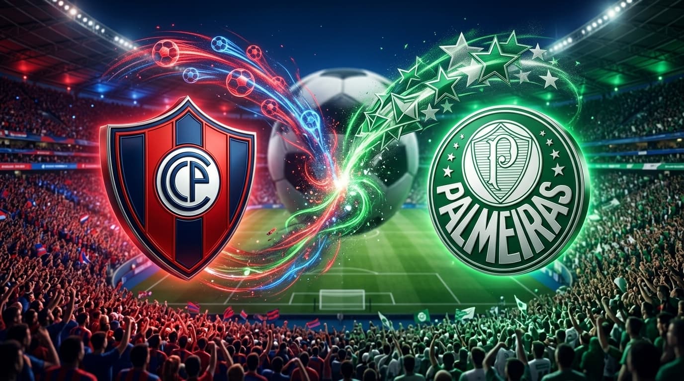 Cerro Porteño x Palmeiras ao vivo hoje; Acompanhe