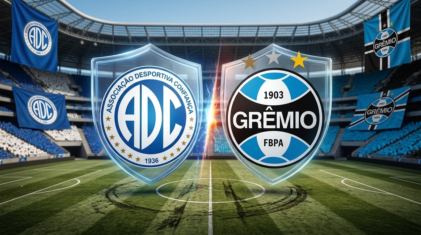 Confiança x Grêmio ao vivo hoje! Onde assistir, gols, melhores momentos, horário e escalações