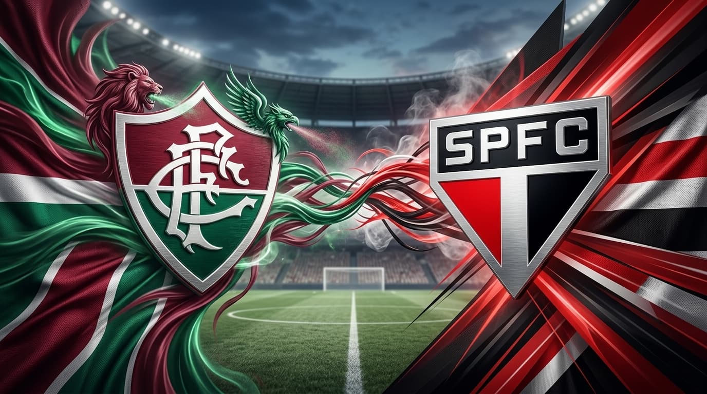 Fluminense x São Paulo ao vivo agora!! Siga cada lance ao vivo