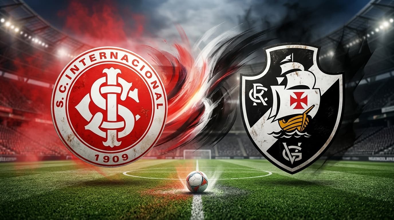 Internacional x Vasco ao vivo!! Duelo de gigantes agita o Brasileirão; acompanhe em tempo real!
