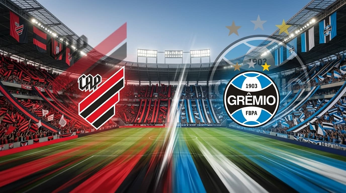 Athletico-PR x Grêmio ao vivo hoje; Acompanhe