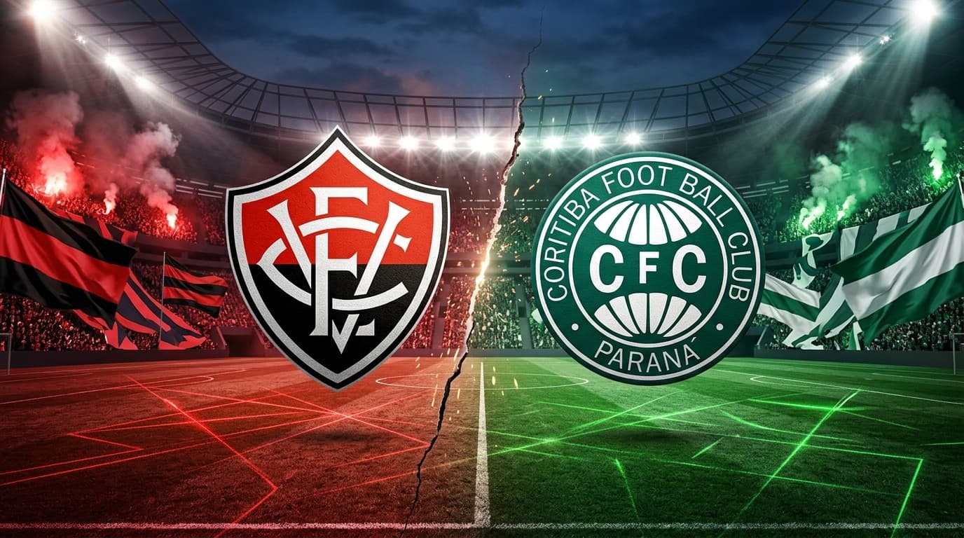 Vitória x Coritiba ao vivo hoje; Acompanhe