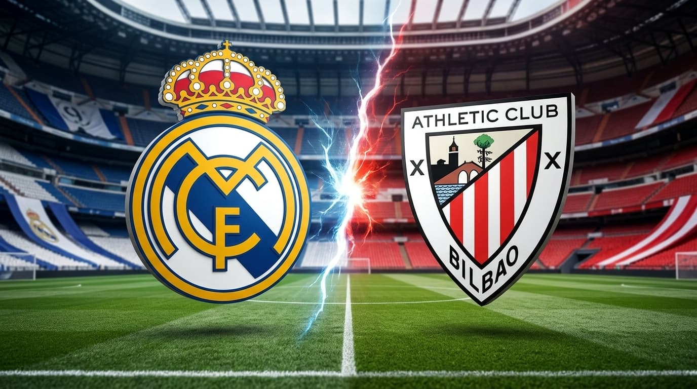 Real Madrid x Athletic Bilbao ao vivo !! Os merengues recebem o Athletic Bilbao em mais um duelo eletrizante de La Liga