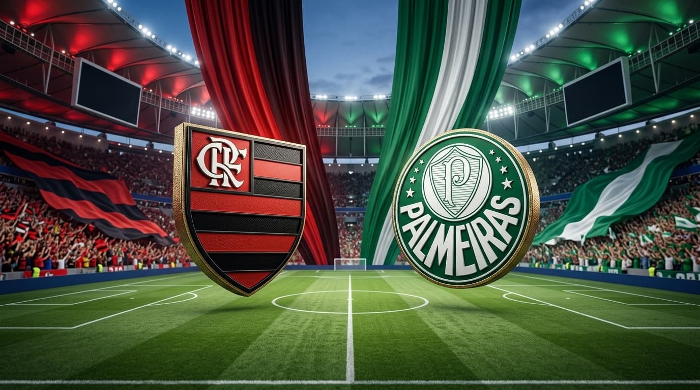 Flamengo x Palmeiras ao vivo hoje! Onde assistir, gols, melhores momentos, horário e escalações