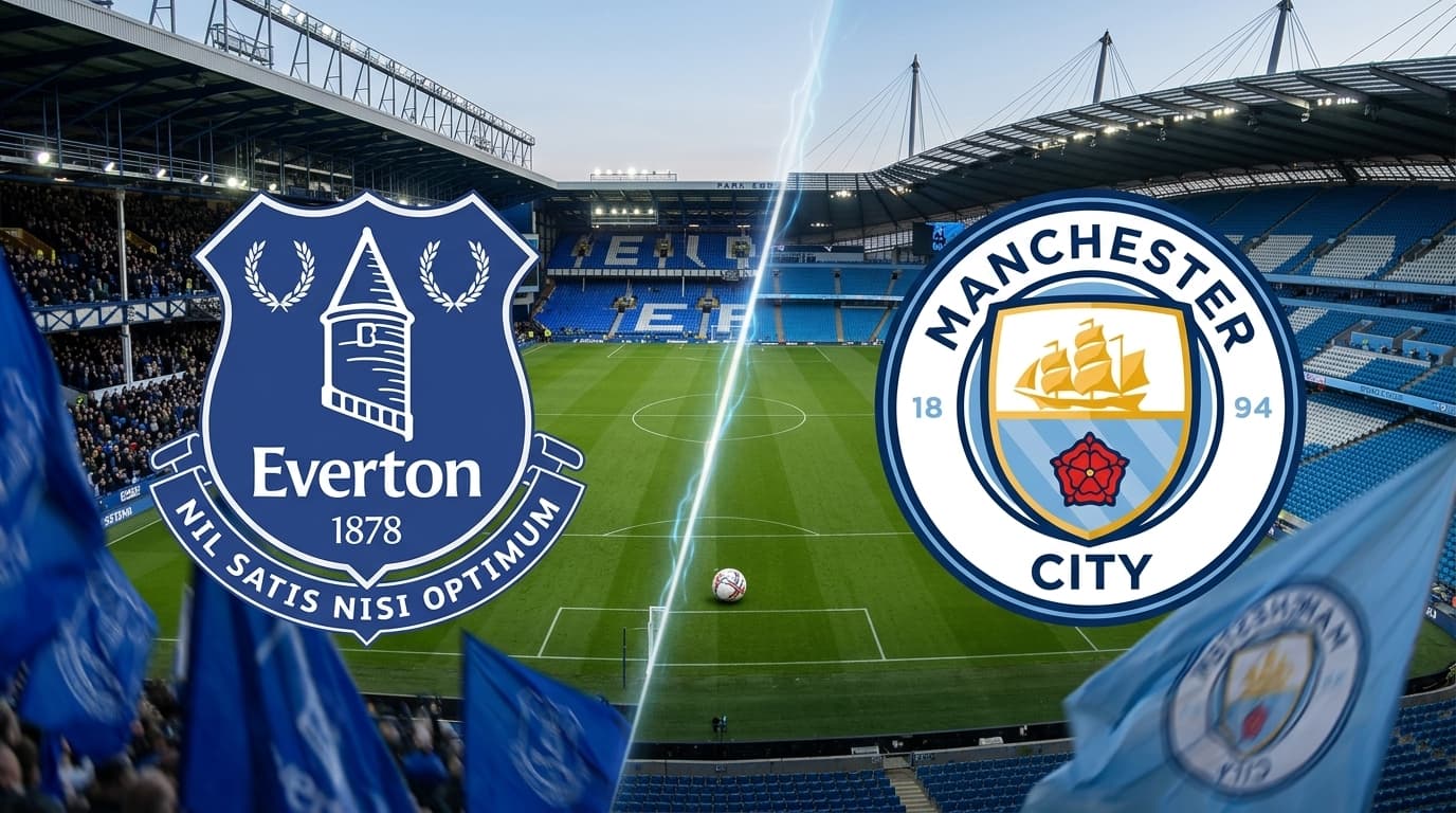 Everton x Manchester City ao vivo hoje; Acompanhe