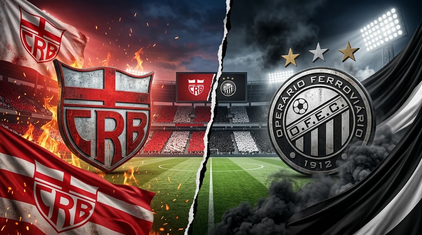 CRB x Operario-PR ao vivo hoje; Acompanhe