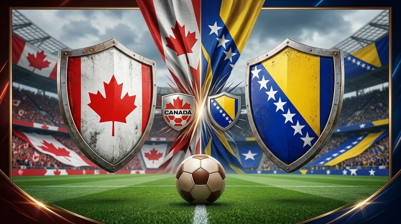 Copa do Mundo 2026: Canadá x Bosnia & Herzegovina abrem o Grupo B. Acompanhe ao vivo