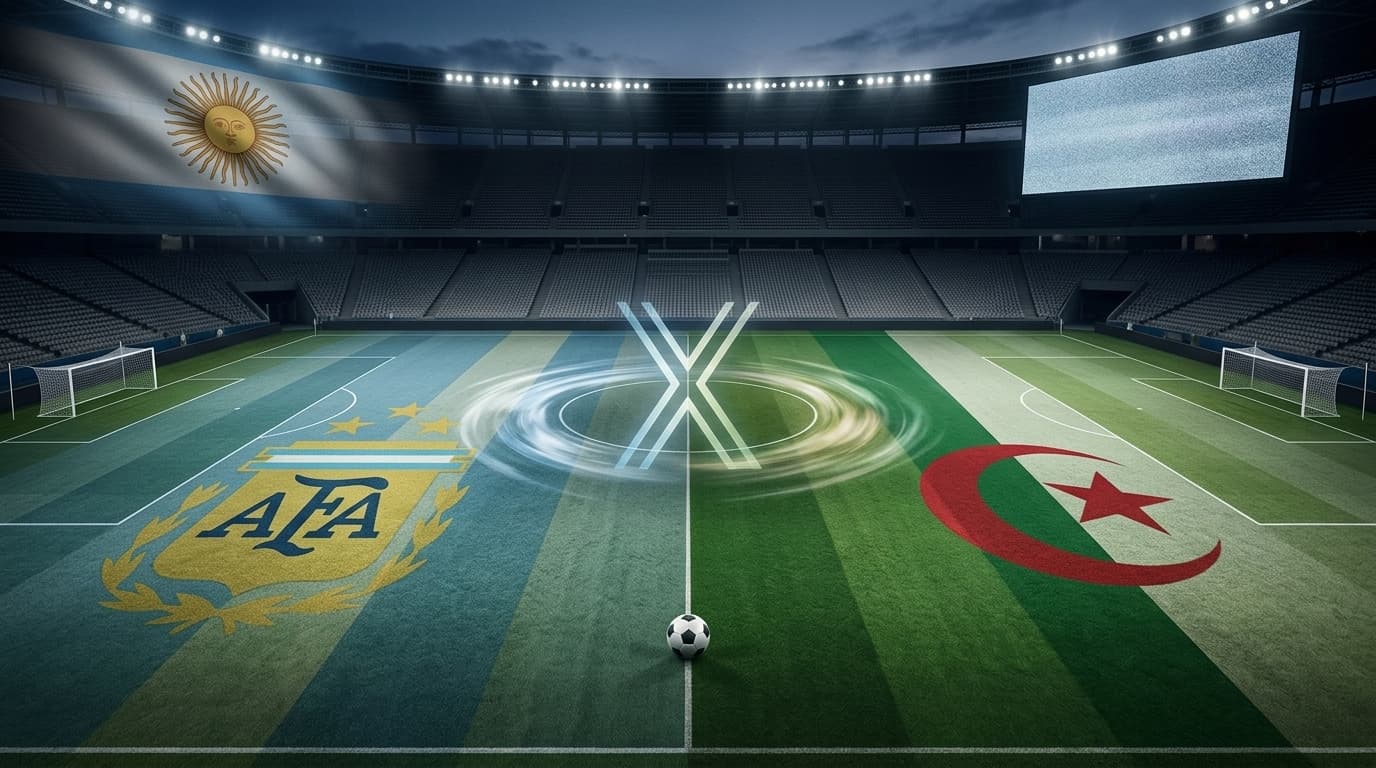 Argentina x Argélia ao vivo hoje! Onde assistir, gols, melhores momentos, horário e escalações