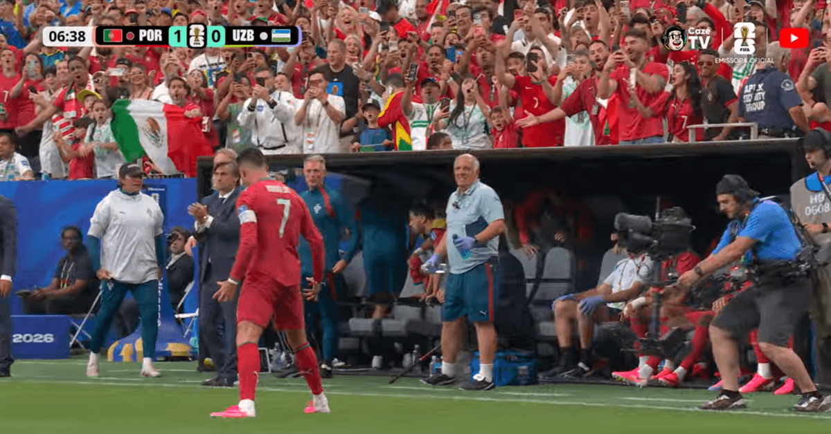 Cristiano Ronaldo faz história e se torna o primeiro jogador a marcar gols em seis Copas do Mundo