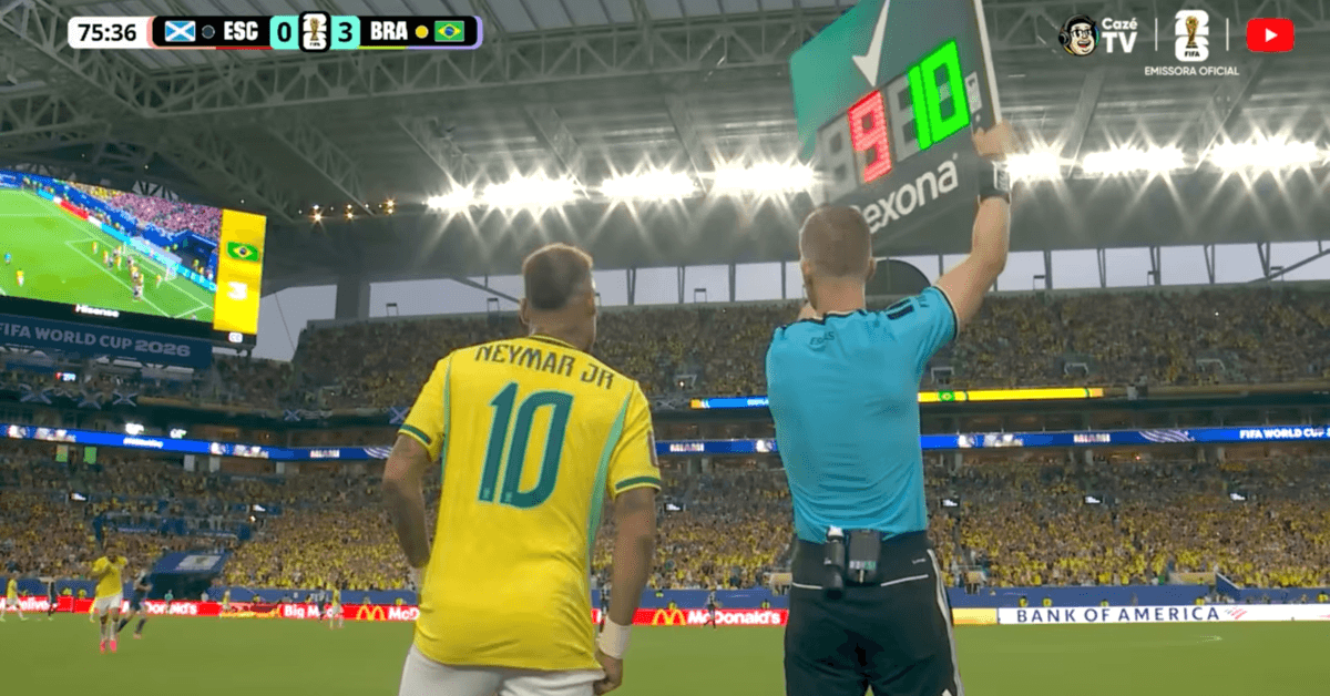 Por que o futebol permite apenas cinco substituições? Entenda como a regra evoluiu ao longo da história