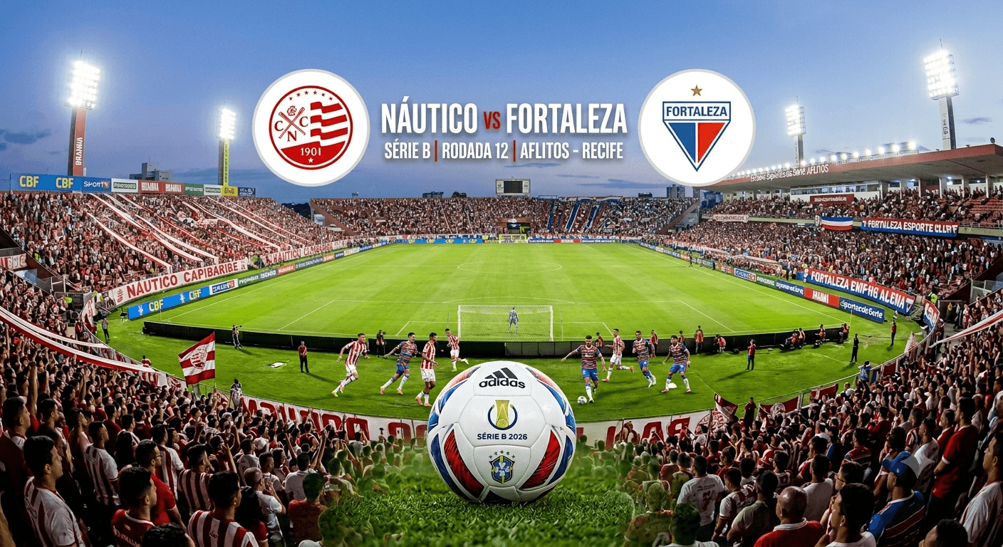 Náutico x Fortaleza fazem confronto direto pelo G-6 da Série B