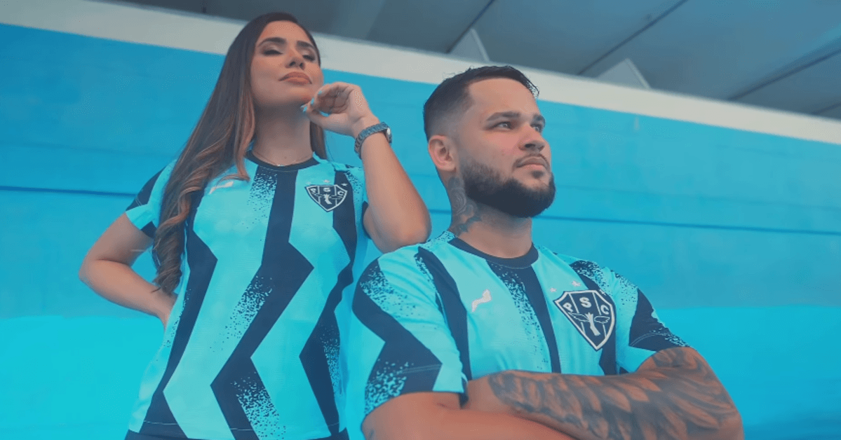 Paysandu e Lobo lançam 'Voraz', a nova terceira camisa para a temporada 2026/2027